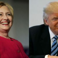 Trump and Clinton