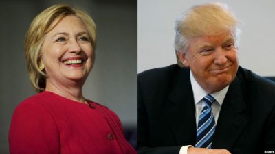 Trump and Clinton