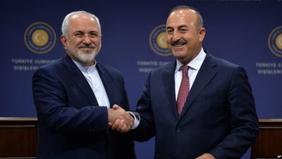 Turkish Foreign Minister-Iran Visit