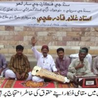 Badin Singer Protest