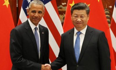 Barack Obama and Xi Jingping