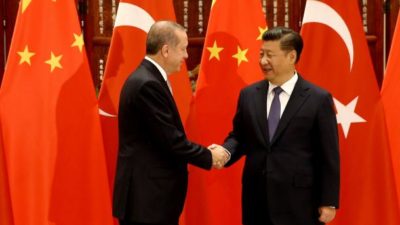 Erdogan and Xi Jinping