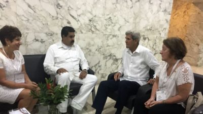 John Kerry-Venezuela President, Meeting