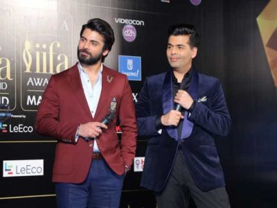 Karan Johar and Fawad Khan