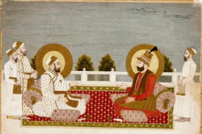 Muhammad Shah and Nadir Shah