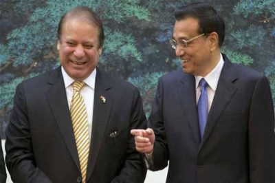 Nawaz Sharif and Chinese Premier