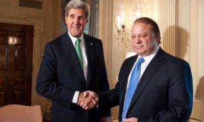 Nawaz Sharif and John Kerry