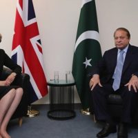 Nawaz Sharif and Theresa May Met