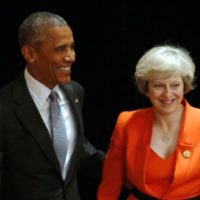 Obama and Theresa May