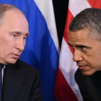 Obama and Vladimir Putin