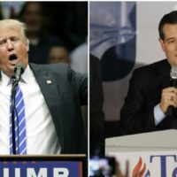 Ted Cruz and Trump