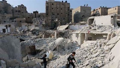 Aleppo Bombing