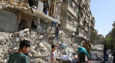 Aleppo Bombing