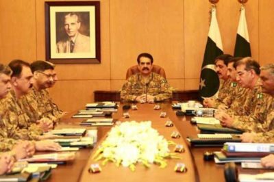 Corps Commanders Conference