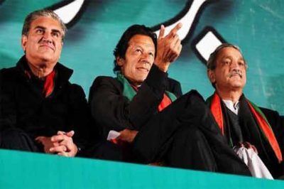 Imran Khan and Shah Mehmood Qureshi