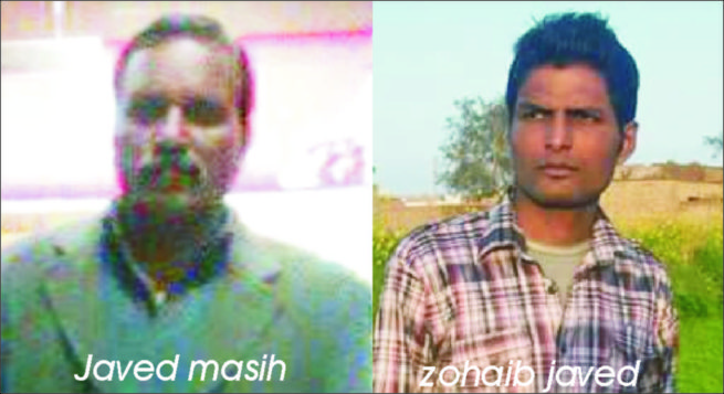 Javed Masih and Zohaib Javed