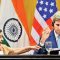 John Kerry and Sushma Swaraj