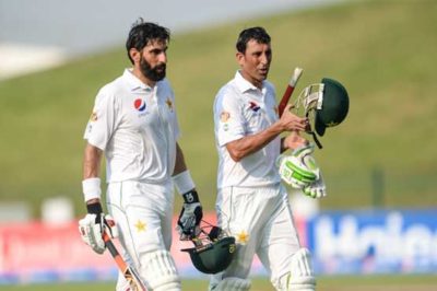 Misbah ul Haq and Younis Khan