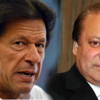 Nawaz Sharif and Imran Khan