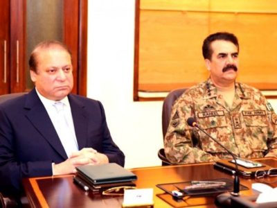 Nawaz Sharif and Raheel Sharif