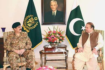 Prime Minister and Army Chief Met