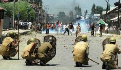 Protest in Kashmir