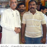 Syed Khursheed Shah and Shabir Shah