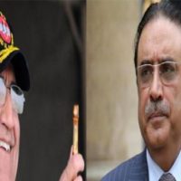 Asif Ali Zardari and General Qamar Bajwa