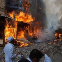 Blast at Shah Norani