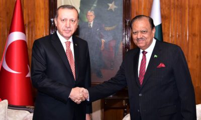 Erdogan and Mamnoon Hussain