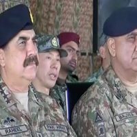 General Kamar Bajwa and Raheel Sharif