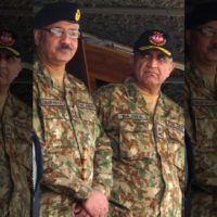 General Qamar Javed Bajwa and Zubair Mahmood Hayat