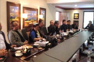 Imran Khan Chaired Media Strategy Committee