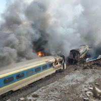 Iran Train Accident