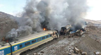 Iran Train Accident