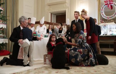 Michelle Obama Christmas Celebrate