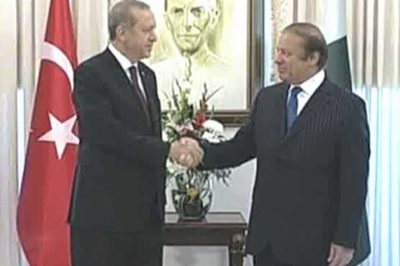 Nawaz Sharif and Recep Tayyip Erdogan