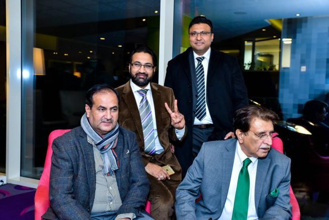 Raja Farooq Haider Meeting with Pakistani Community France