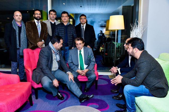 Raja Farooq Haider Meeting with Pakistani Community France