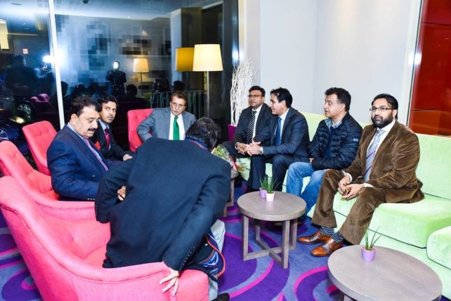 Raja Farooq Haider Meeting with Pakistani Community France