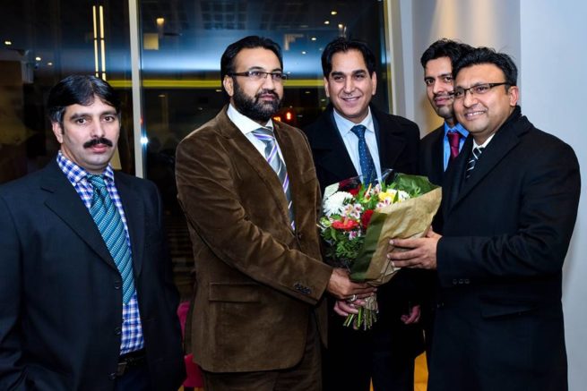 Raja Farooq Haider Meeting with Pakistani Community France