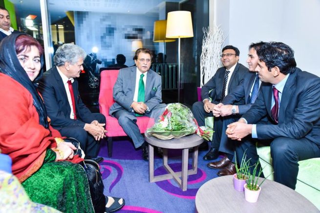 Raja Farooq Haider Meeting with Pakistani Community France