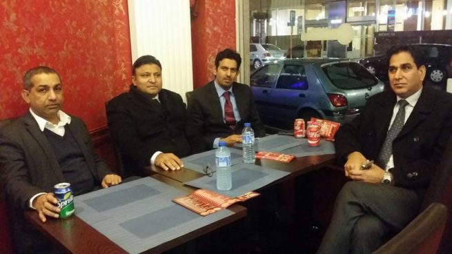 Raja Farooq Haider Meeting with Pakistani Community France