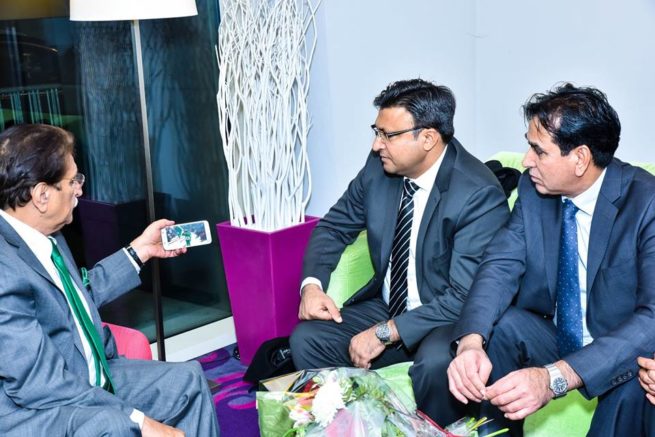 Raja Farooq Haider Meeting with Pakistani Community France