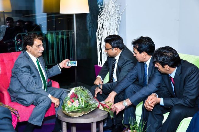 Raja Farooq Haider Meeting with Pakistani Community France