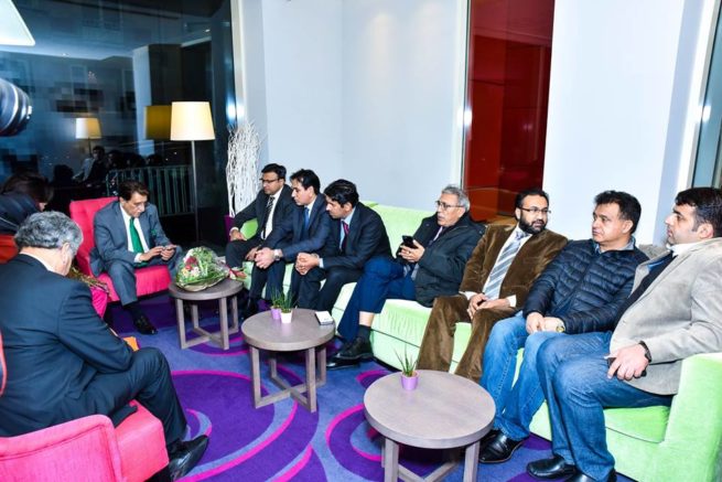 Raja Farooq Haider Meeting with Pakistani Community France