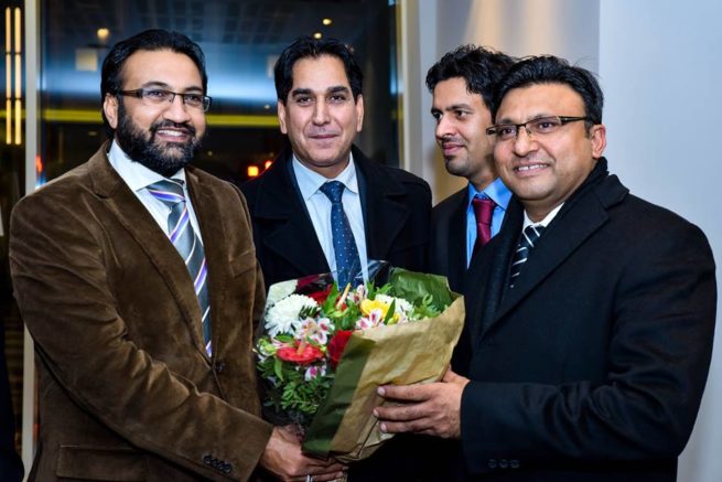 Raja Farooq Haider Meeting with Pakistani Community France