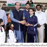 Saleem Raza Khuhro Given Trophy