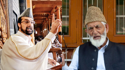 Syed Ali Shah Geelani and Mirwaiz Umar Farooq