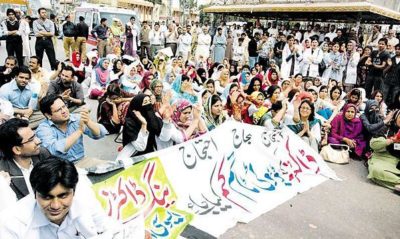 Young Doctors Protest